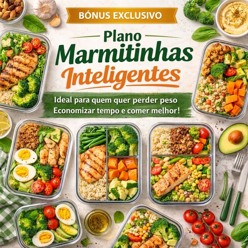 Capa do bônus: Plano Marmitinhas Inteligentes